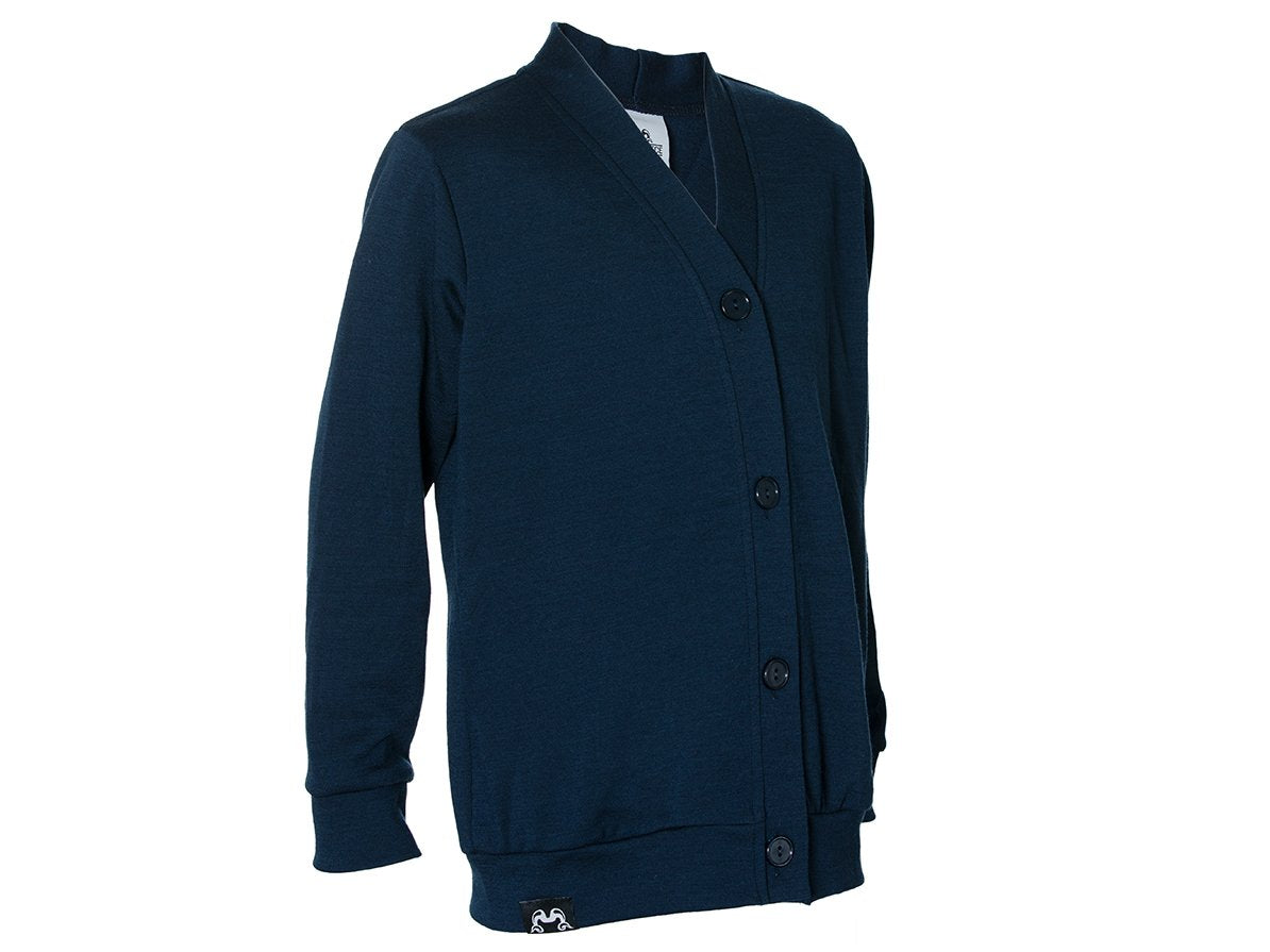 True Fleece merino wool kids&#39; cardigan