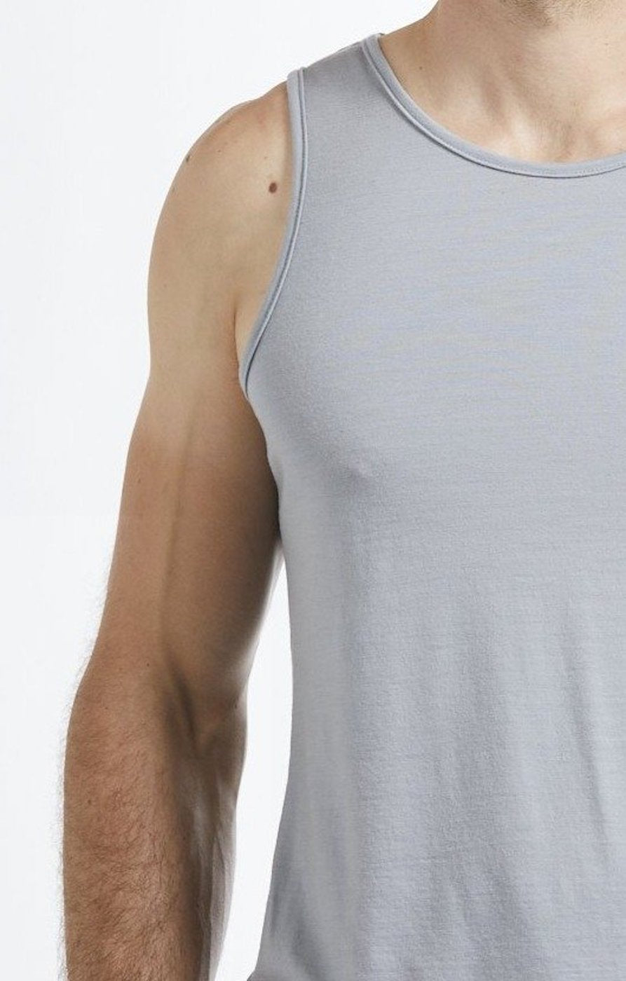 Tank Top | Grey | True Fleece New Zealand
