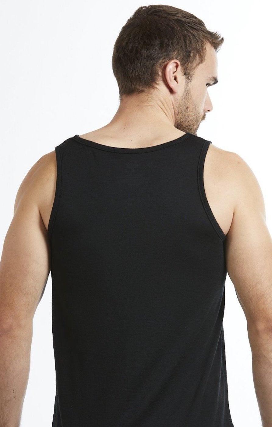 Tank Top | Black | True Fleece New Zealand