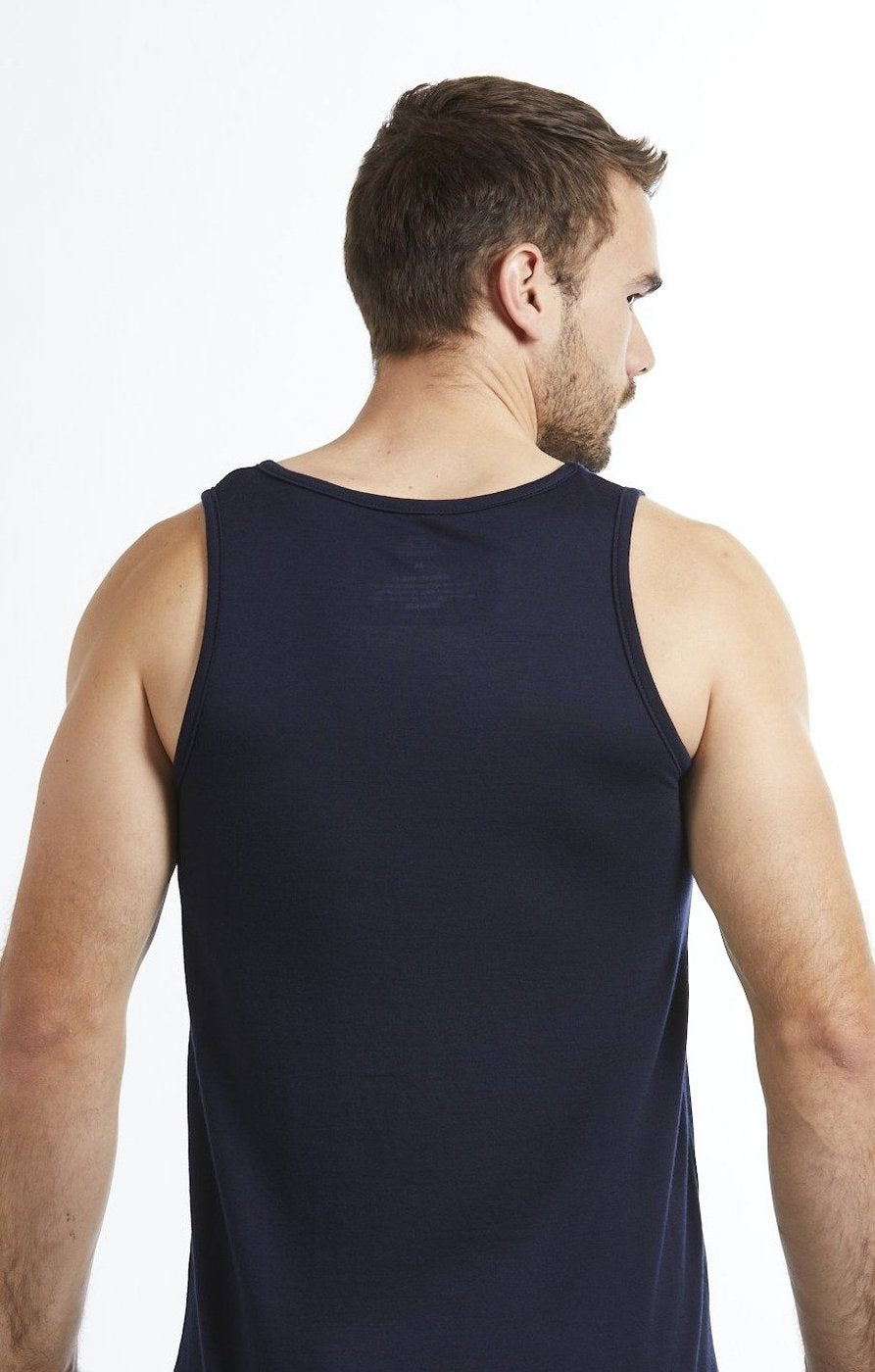 Tank Top | Navy | True Fleece New Zealand