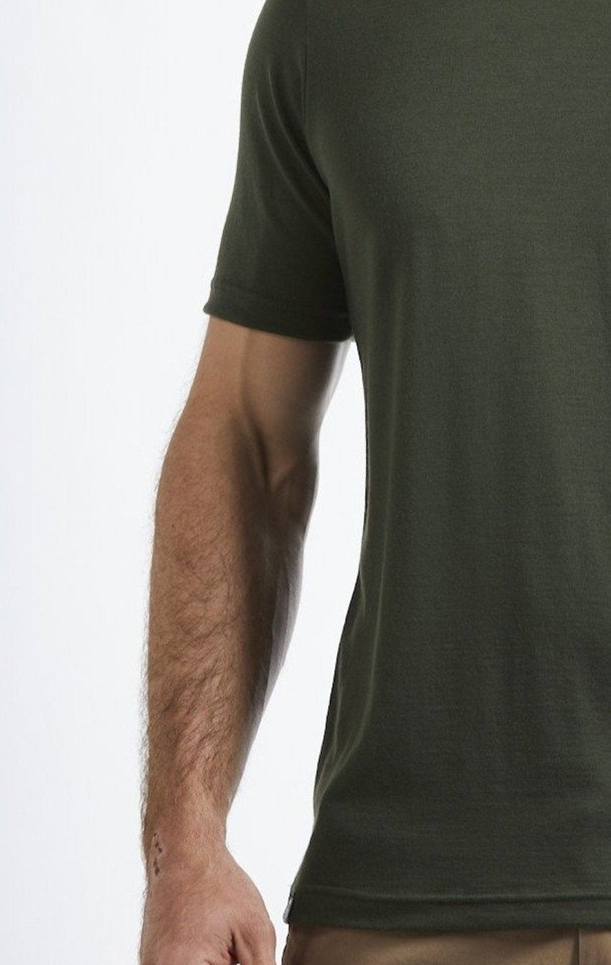 T-shirt | Olive | True Fleece New Zealand