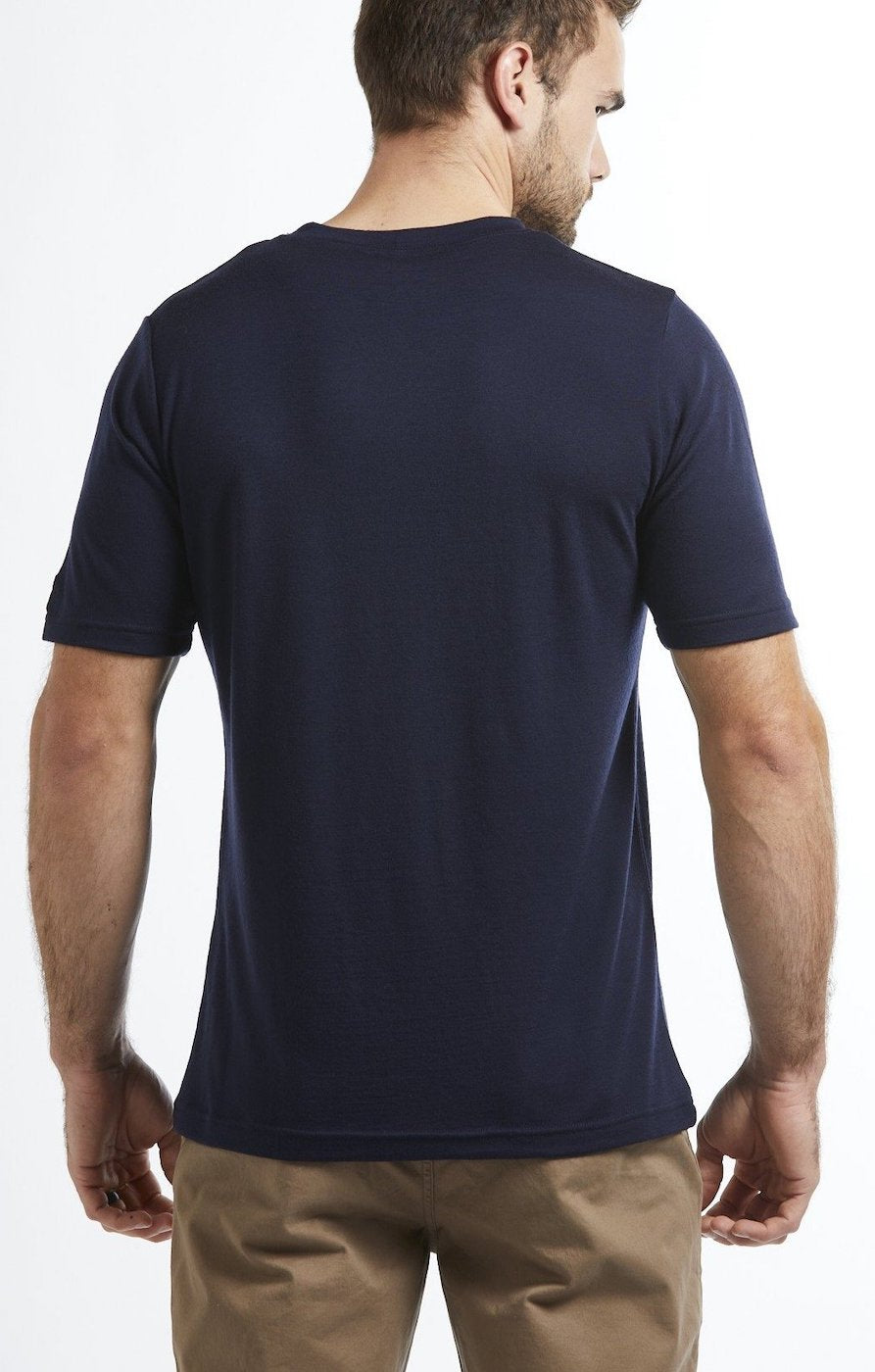 T-shirt | Navy | True Fleece New Zealand