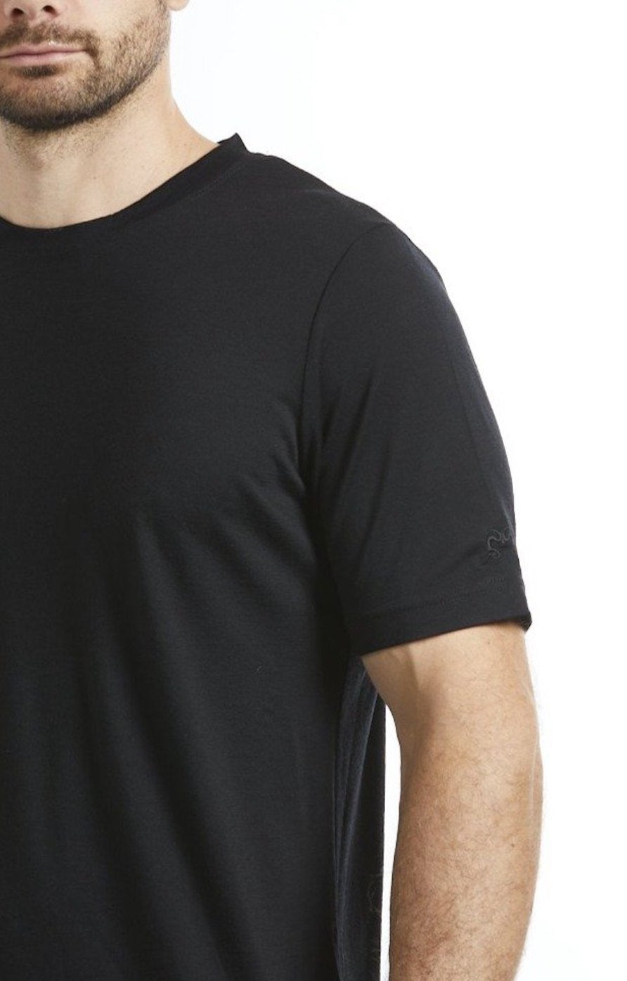 T-shirt | Black | True Fleece New Zealand