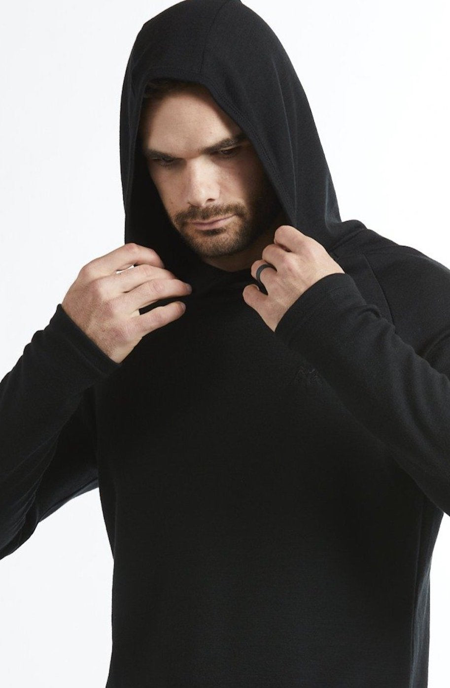 Mackenzie Hood | Black | True Fleece New Zealand