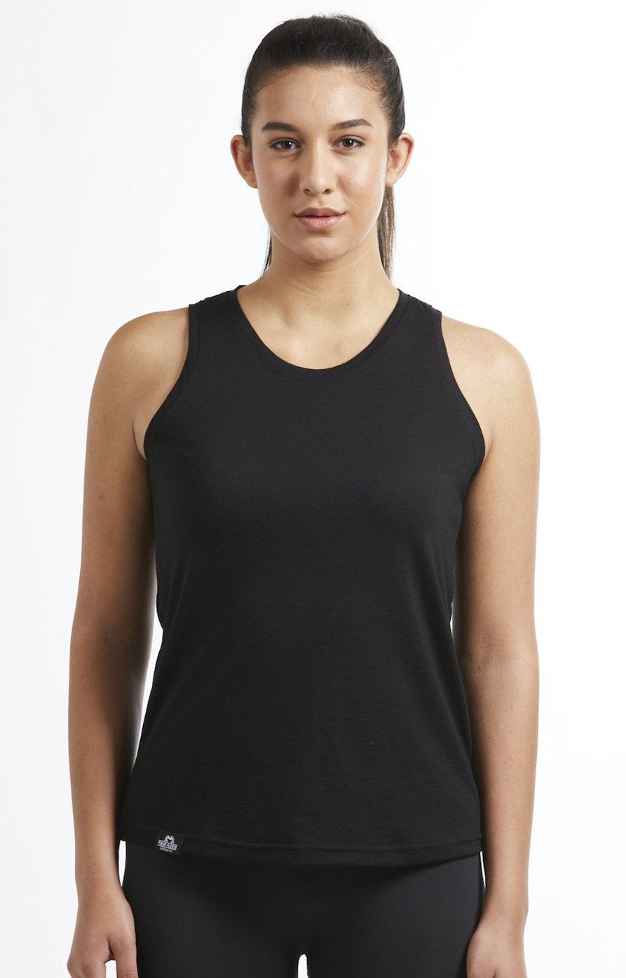 Tank Top | Black | True Fleece New Zealand