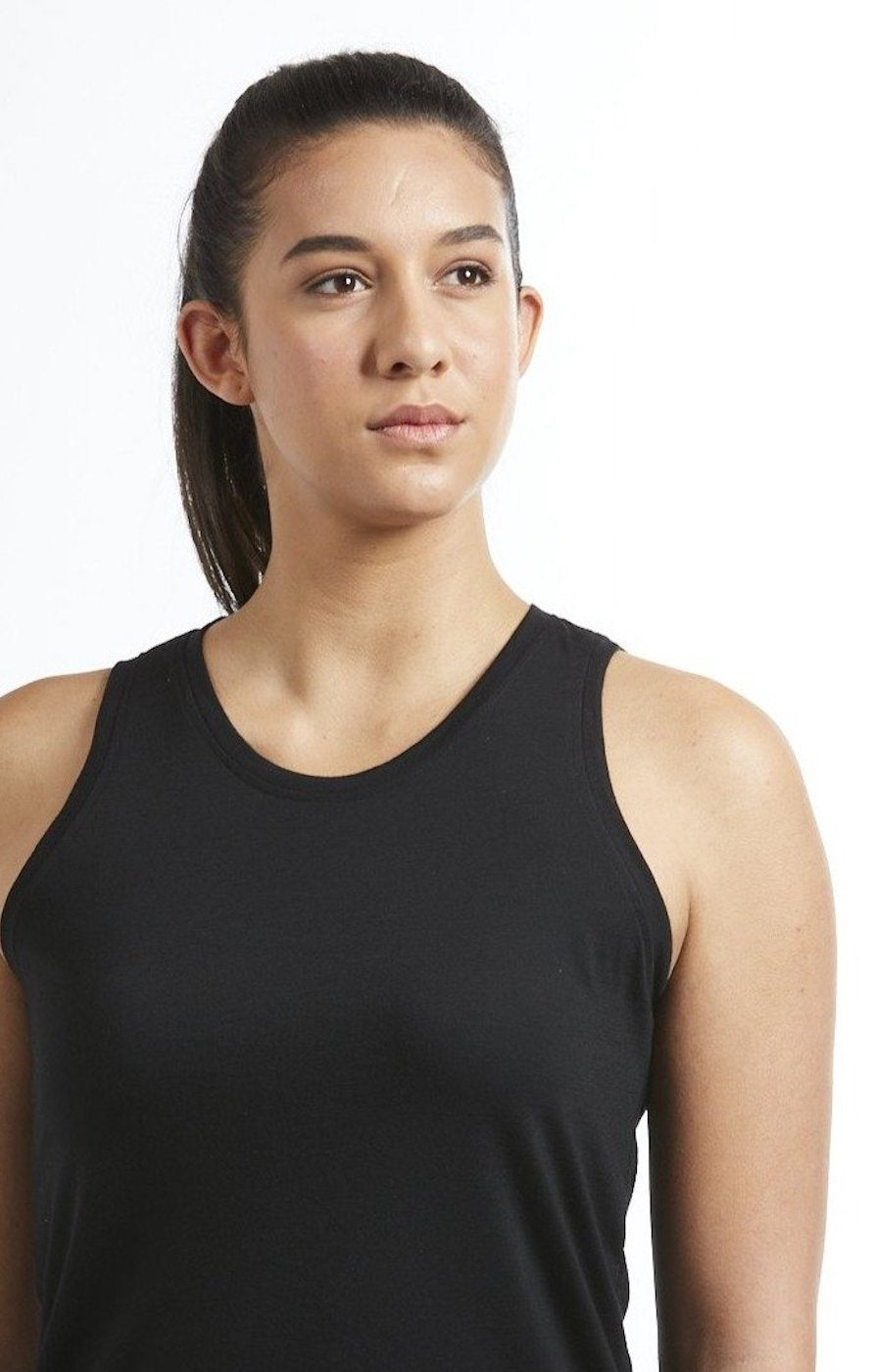 Tank Top | Black | True Fleece New Zealand