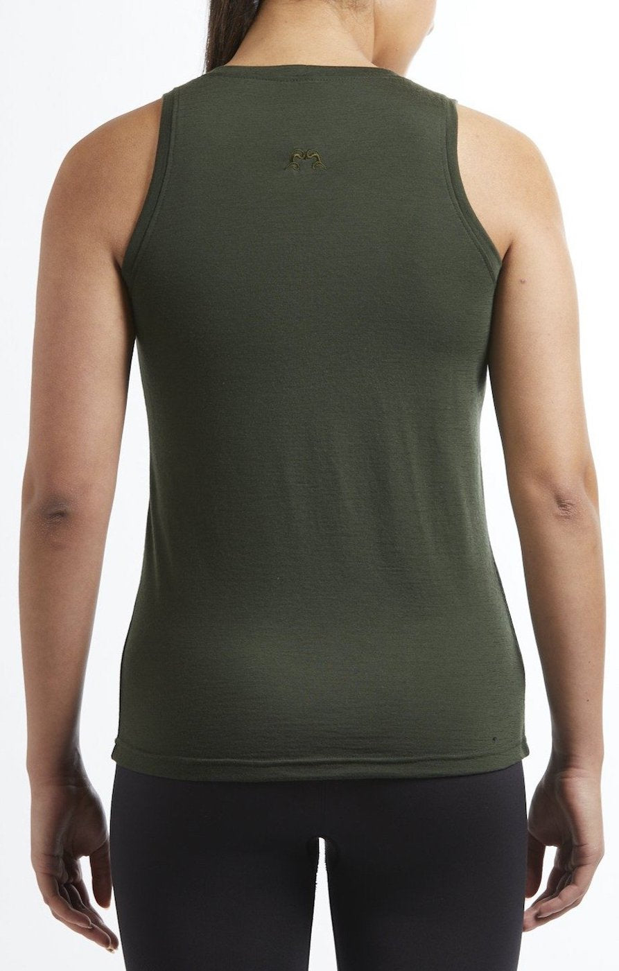 Tank Top | Olive | True Fleece New Zealand