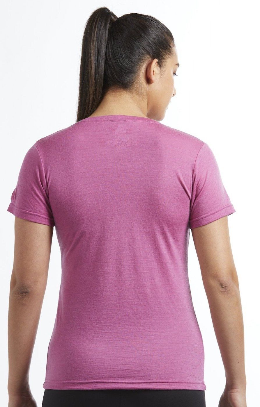 T-shirt | Orchid | True Fleece New Zealand