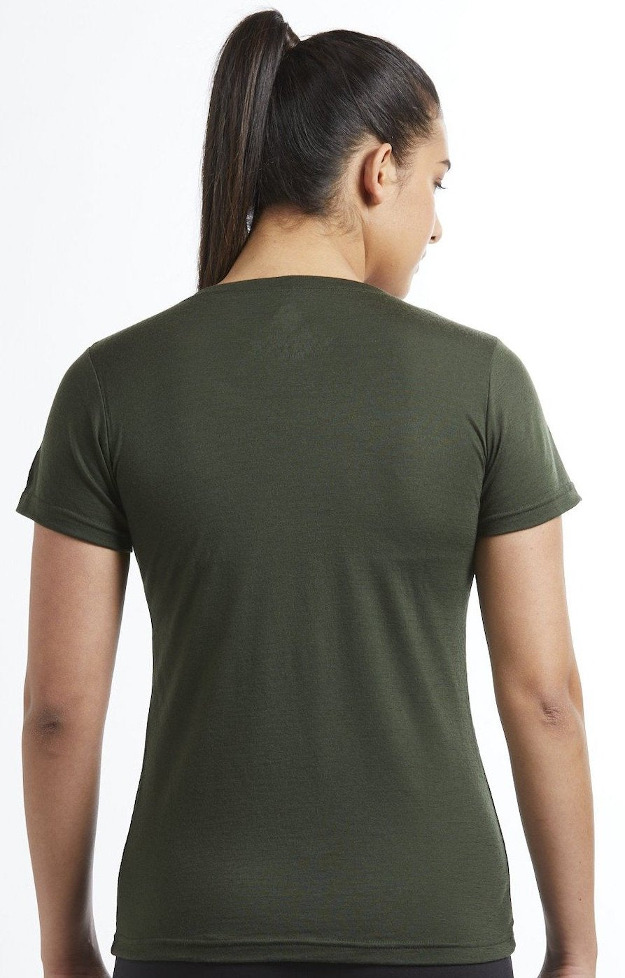 T-shirt | Olive | True Fleece New Zealand