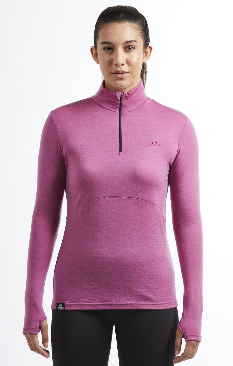 Everyday Quarter Zip | Orchid | True Fleece New Zealand