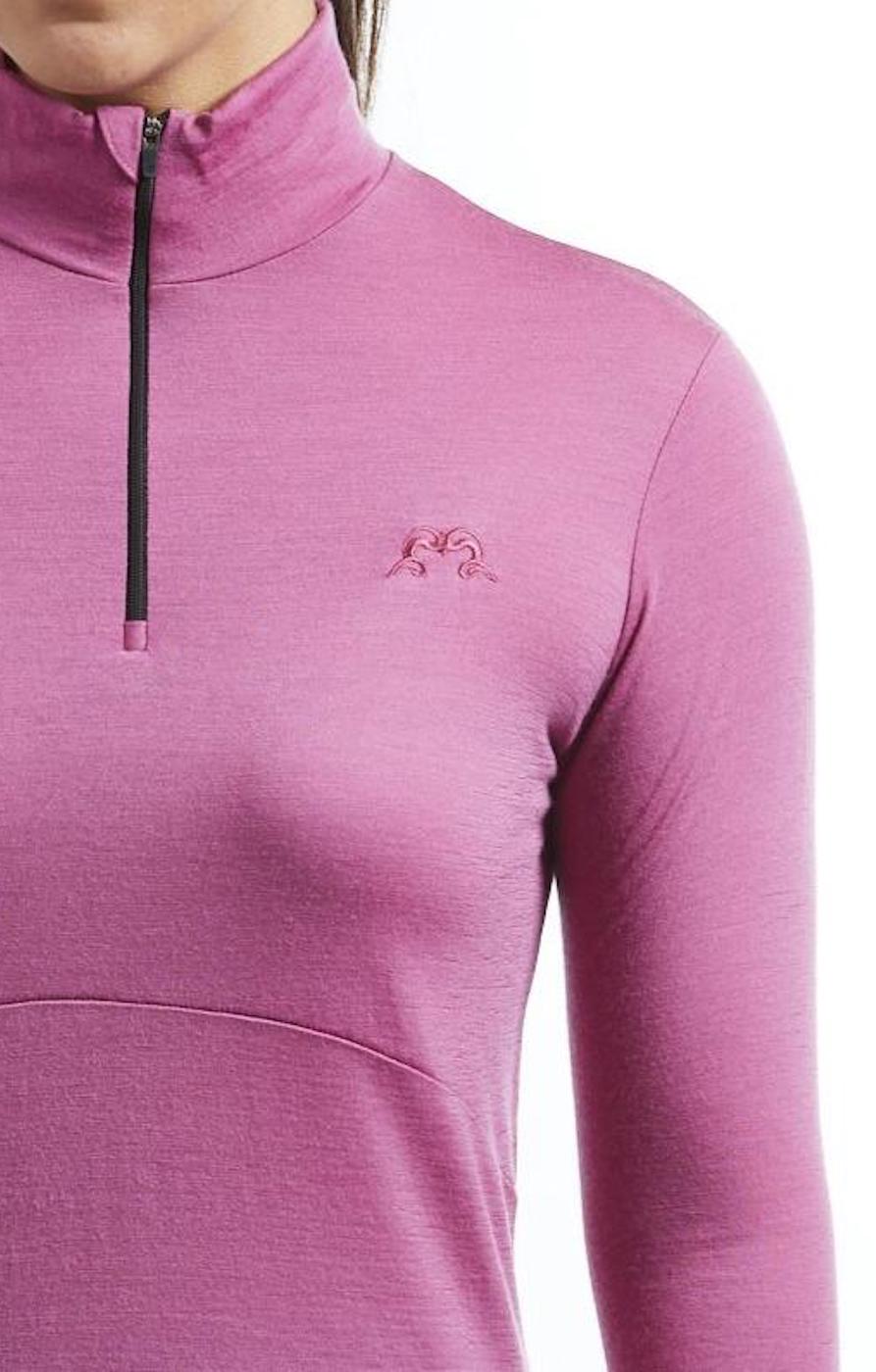 Everyday Quarter Zip | Orchid | True Fleece New Zealand