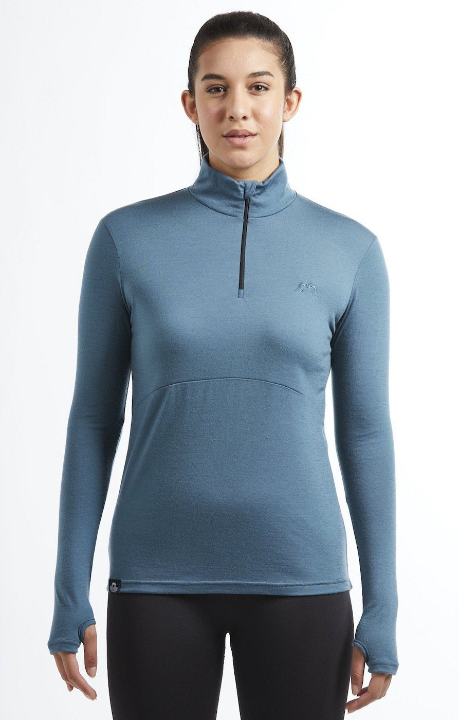 Everyday Quarter Zip | Spruce | True Fleece New Zealand