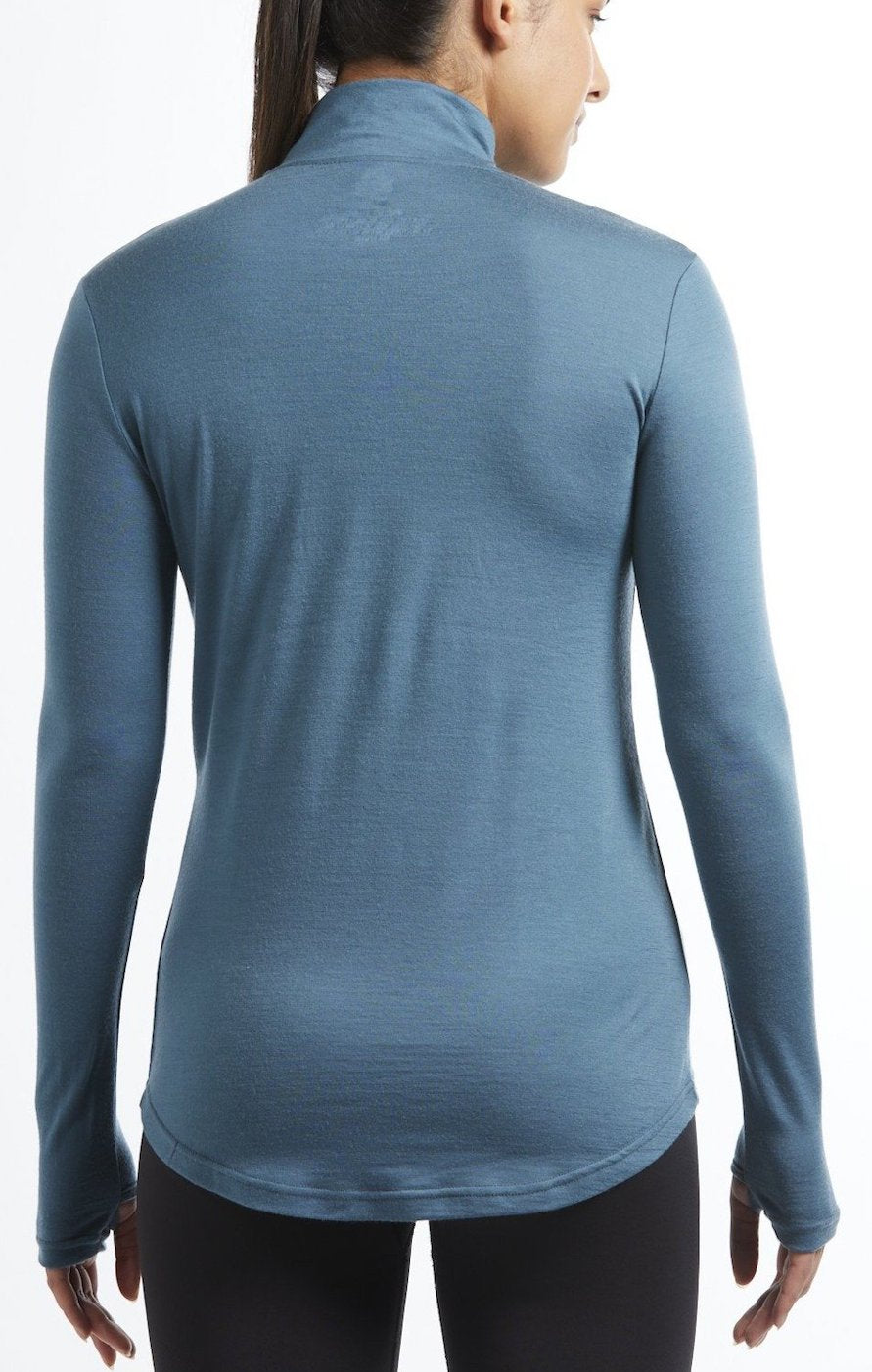 Everyday Quarter Zip | Spruce | True Fleece New Zealand