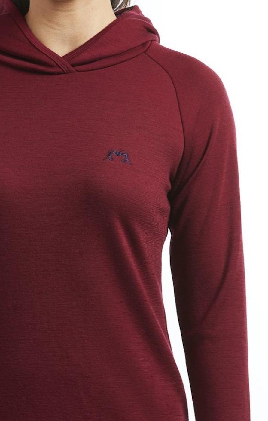 Mackenzie Hood | Plum | True Fleece New Zealand