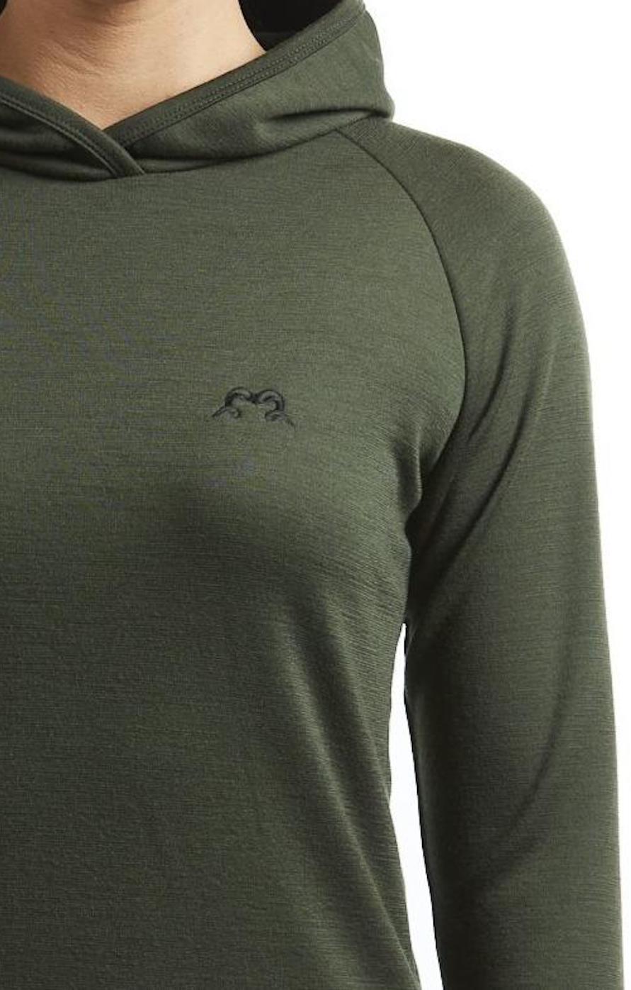 Mackenzie Hood | Olive &amp; Black | True Fleece New Zealand