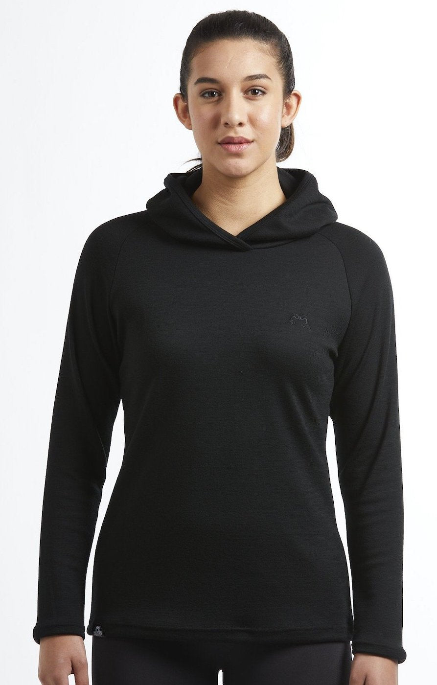 Mackenzie Hood | Black | True Fleece New Zealand
