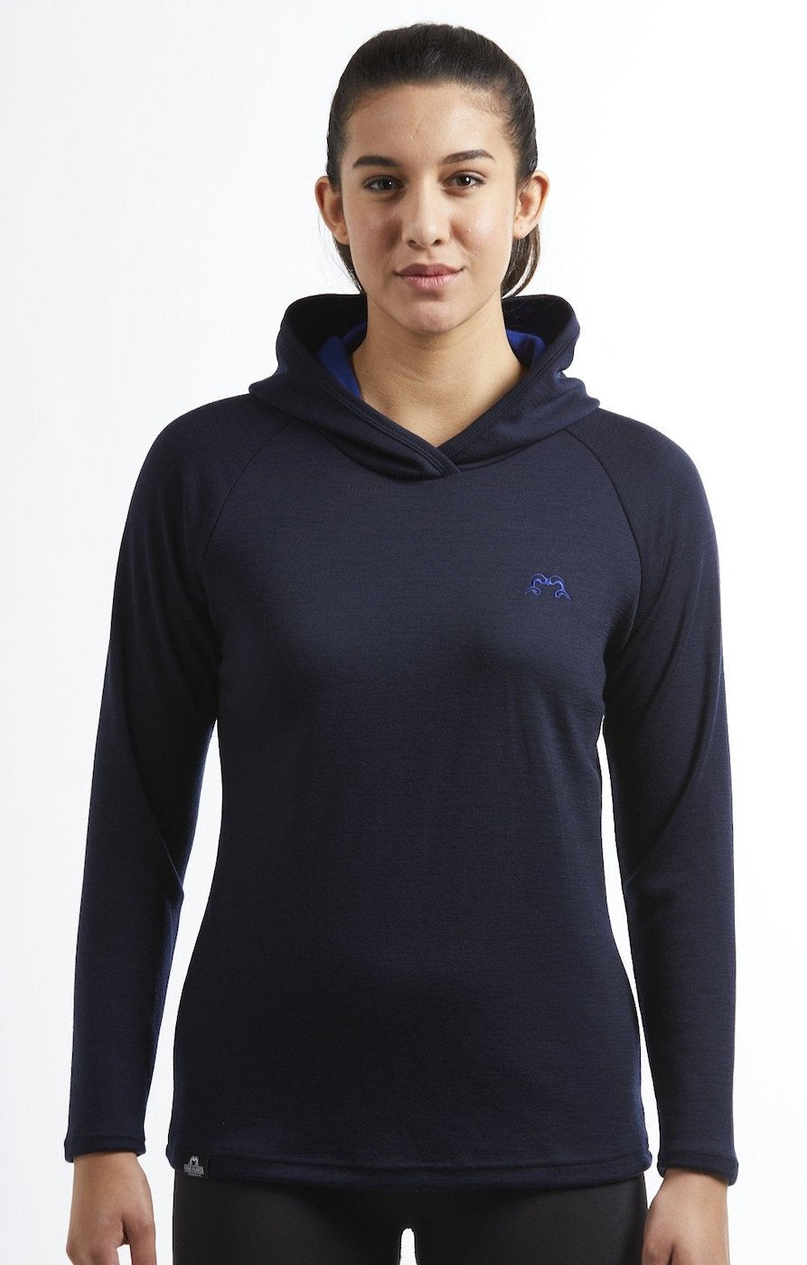 Mackenzie Hood | Navy & Indigo | True Fleece New Zealand