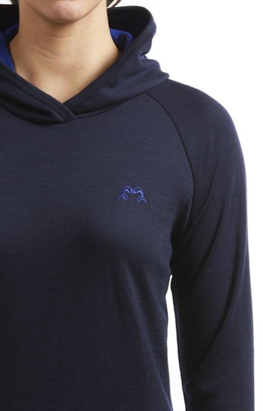 Mackenzie Hood | Navy &amp; Indigo | True Fleece New Zealand