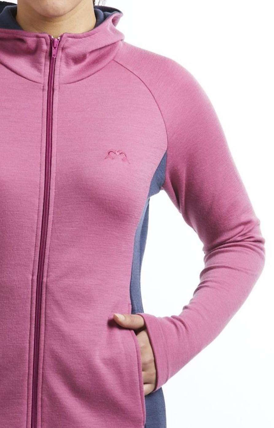 Akaroa Long Sleeve Zip Hoodie | Orchid &amp; Marlin | True Fleece