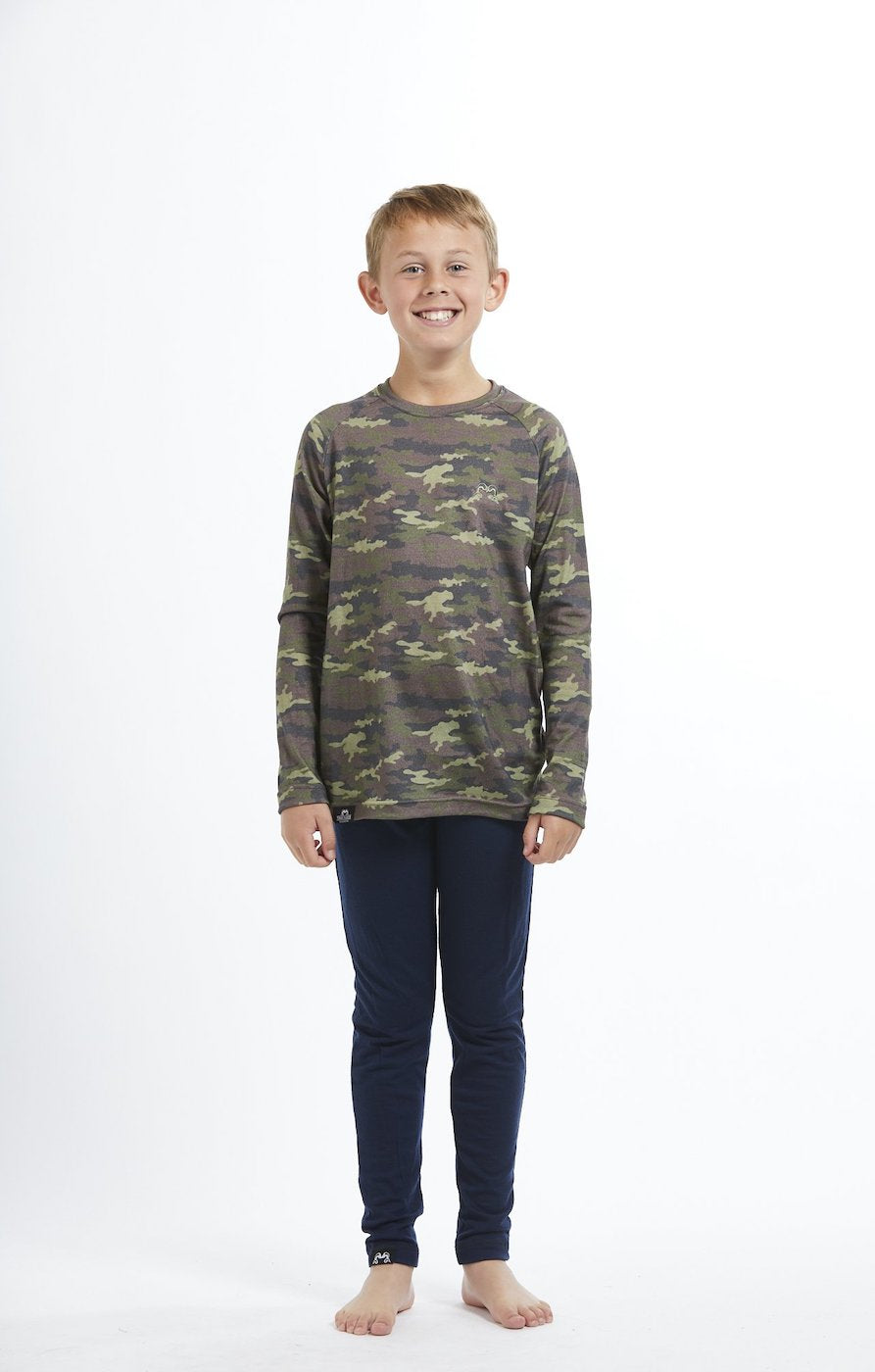 Kids Base Layer Leggings | True Fleece New Zealand