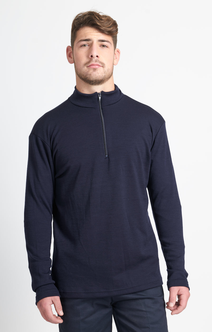 Coast Quarter Zip Jersey | Navy