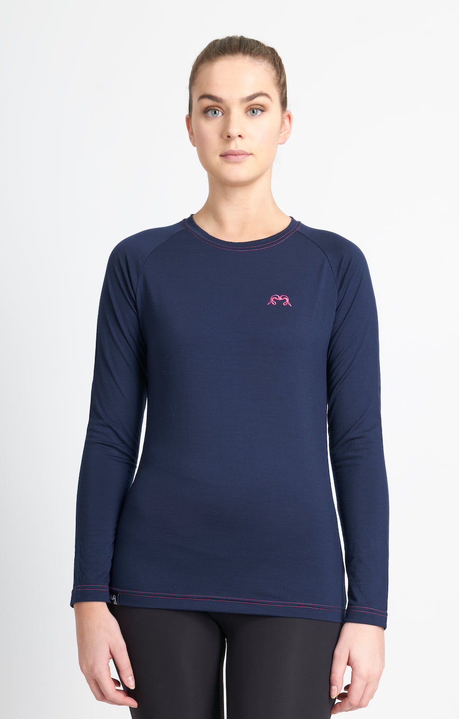 Long Sleeve Base Layer | Navy