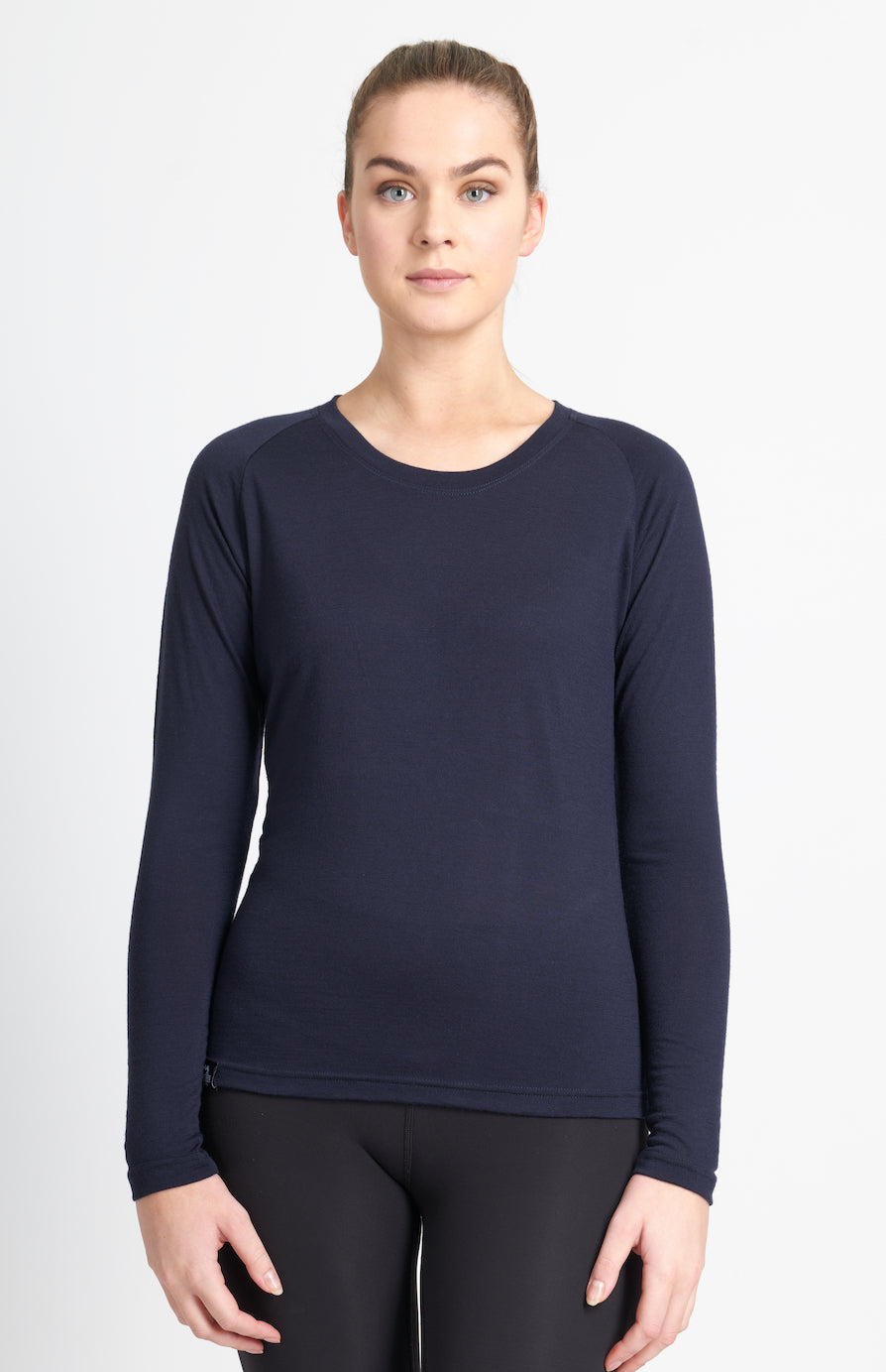 Long Sleeve Base Layer | Navy