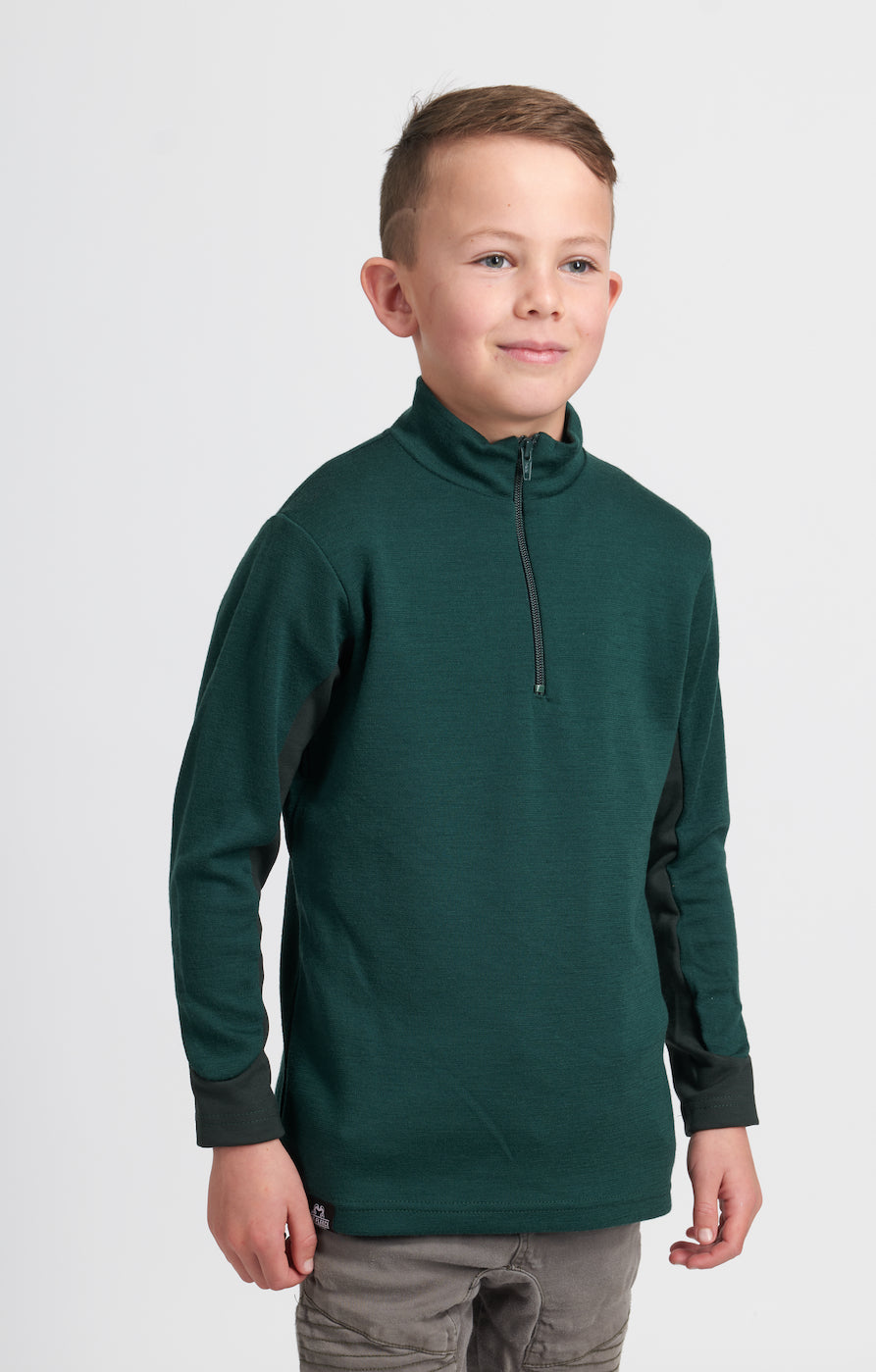 Kids Coast Quarter Zip - With Panel