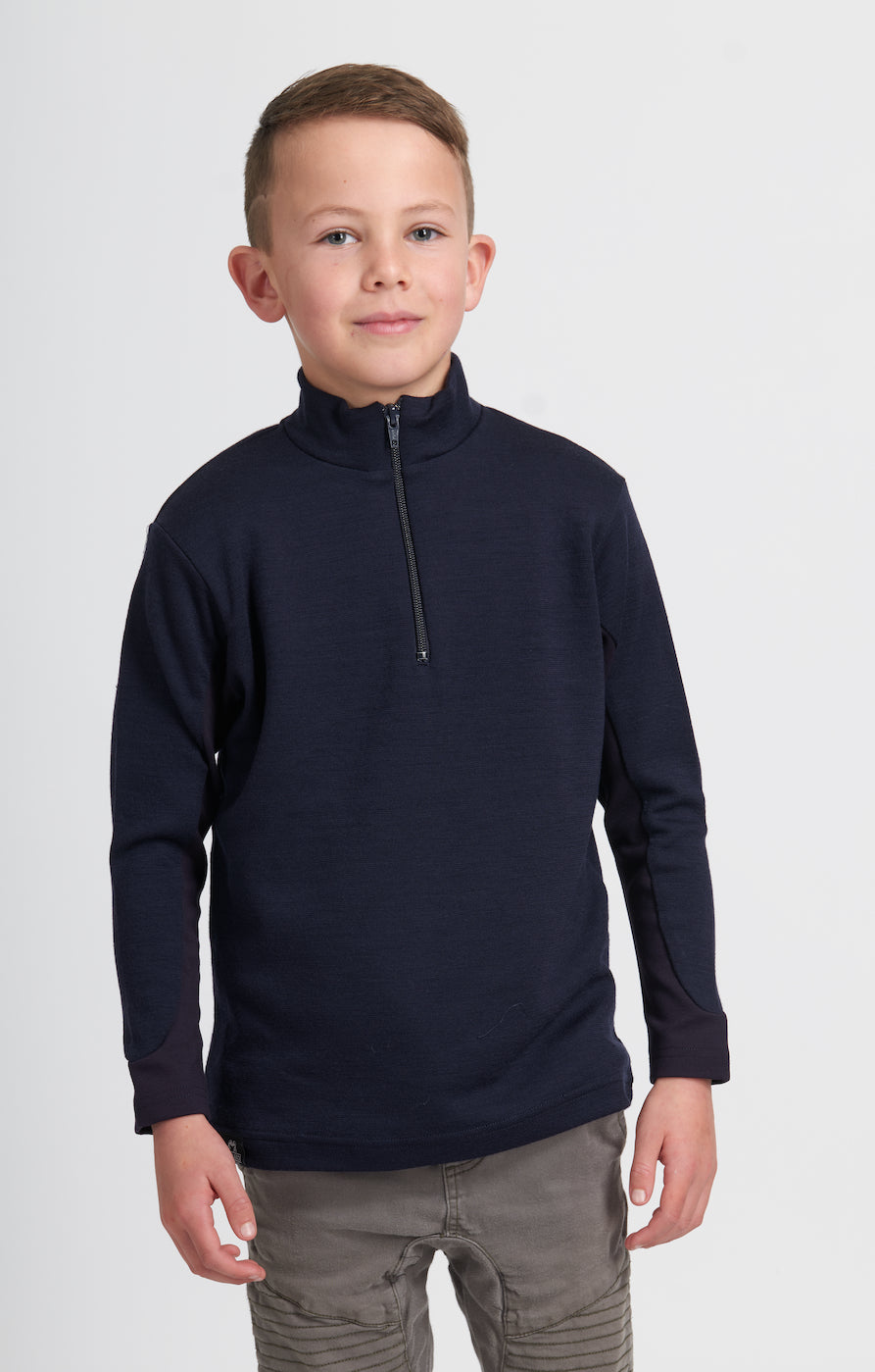 Kids Coast Quarter Zip - With Panel - Recommended for School